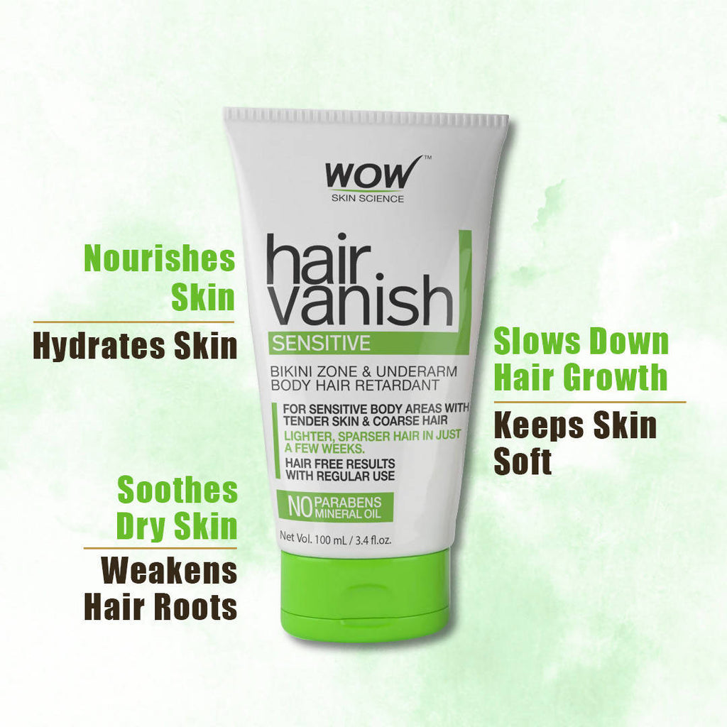 Wow Skin Science Hair Vanish Sensitive | Grocsy