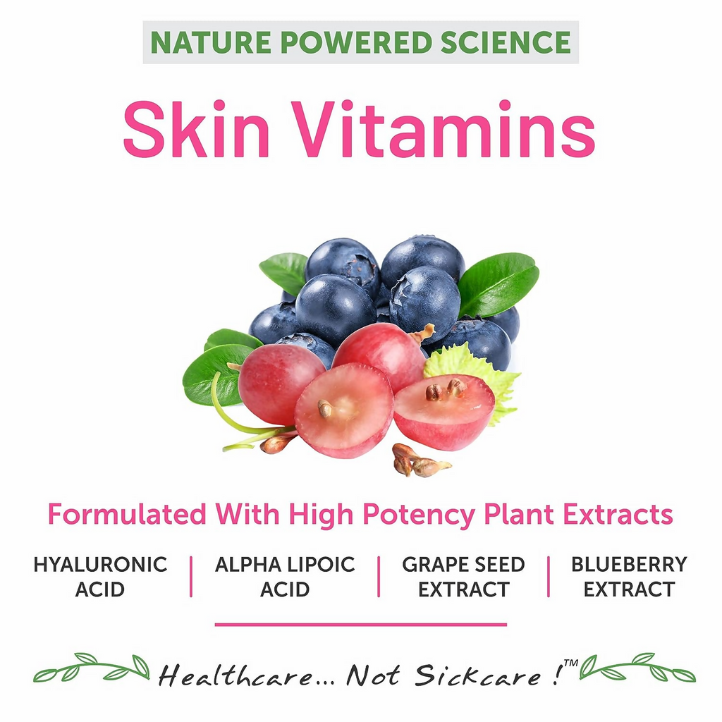 Bliss Welness Skin Multivitamin Tablets | Grocsy