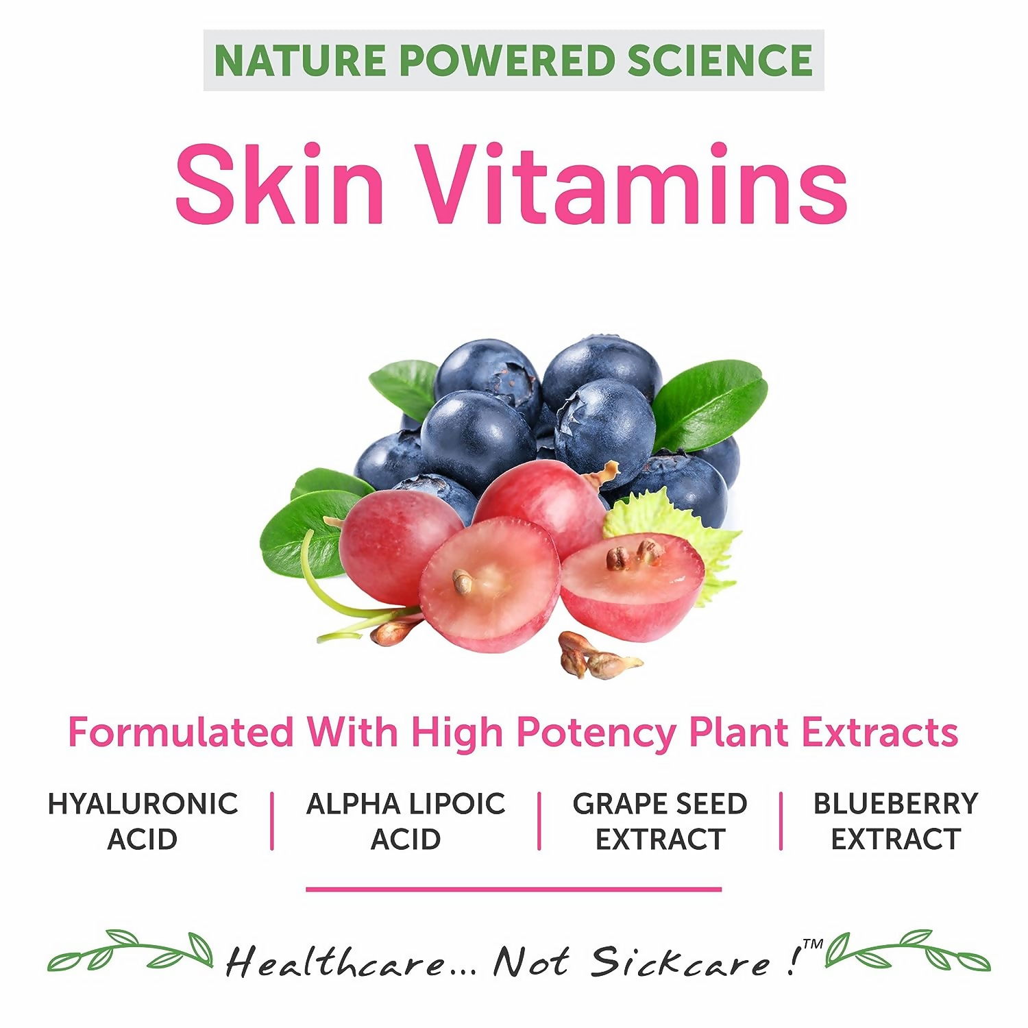 Bliss Welness Skin Multivitamin Tablets | Grocsy