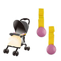 Safe-O-Kid Baby Stroller Clip, Glossy Blanket Clip Stroller, Pram/Buggy Accessories For Baby, Pink | Grocsy