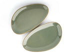 Simply Soho River Pebble Platter Set of 2 | Grocsy