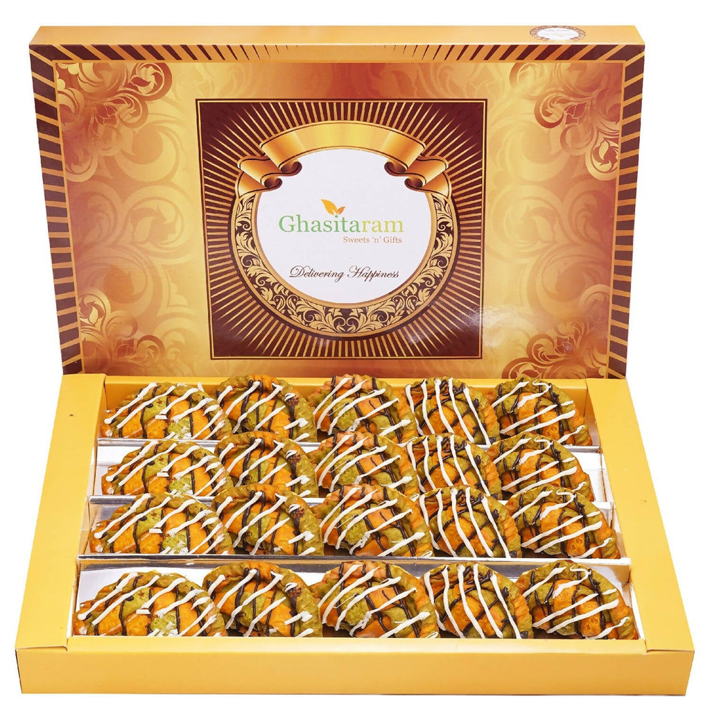 Ghasitaram Designer Gujiya | Grocsy