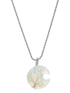 Women's Silver-Toned Blue Silver-Plated Handcrafted Chain - Ruby Raang | Grocsy