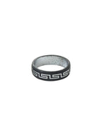 NVR Men's Silver Metal Ring | Grocsy