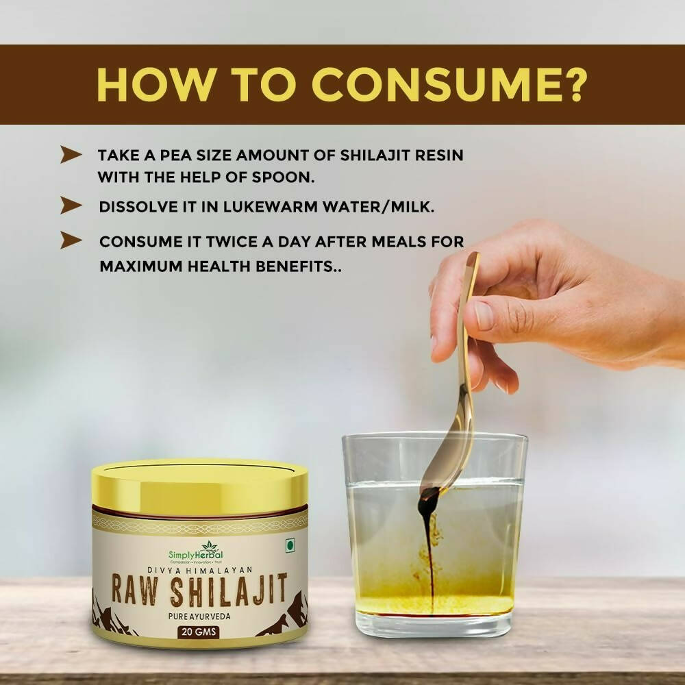 Simply Herbal Natural Divya Himalayan Raw Sj | Grocsy