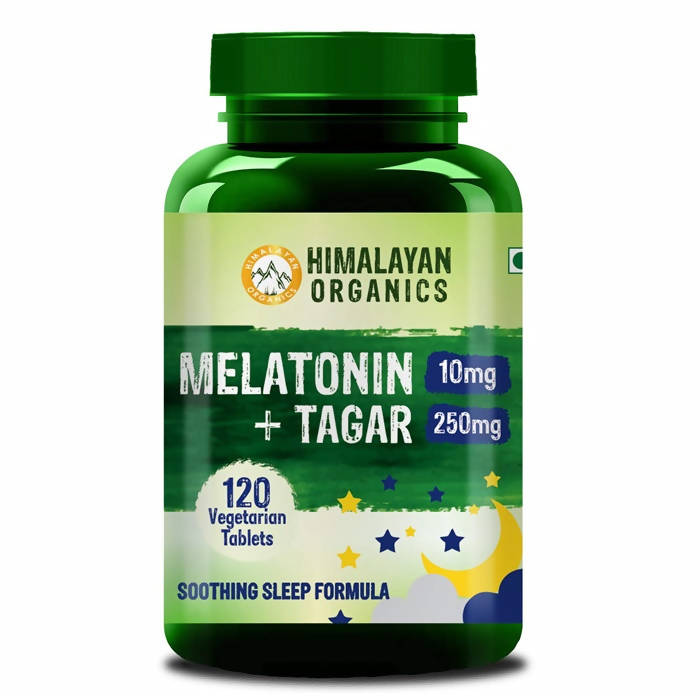 Himalayan Organics Melatonin 10 mg + Tagar 250 mg Tablets - Limited Time Offer - Swadesiicart