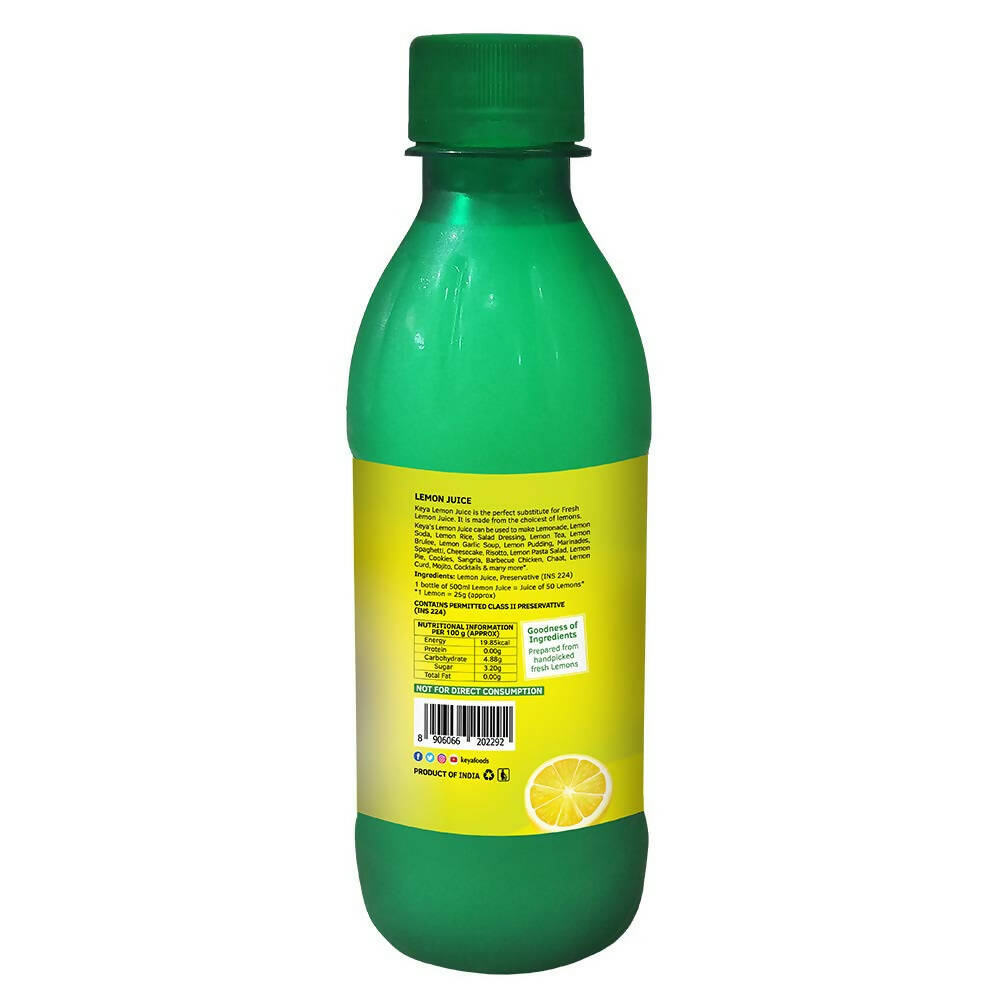 Keya Lemon Juice With Natural Lemons | Grocsy