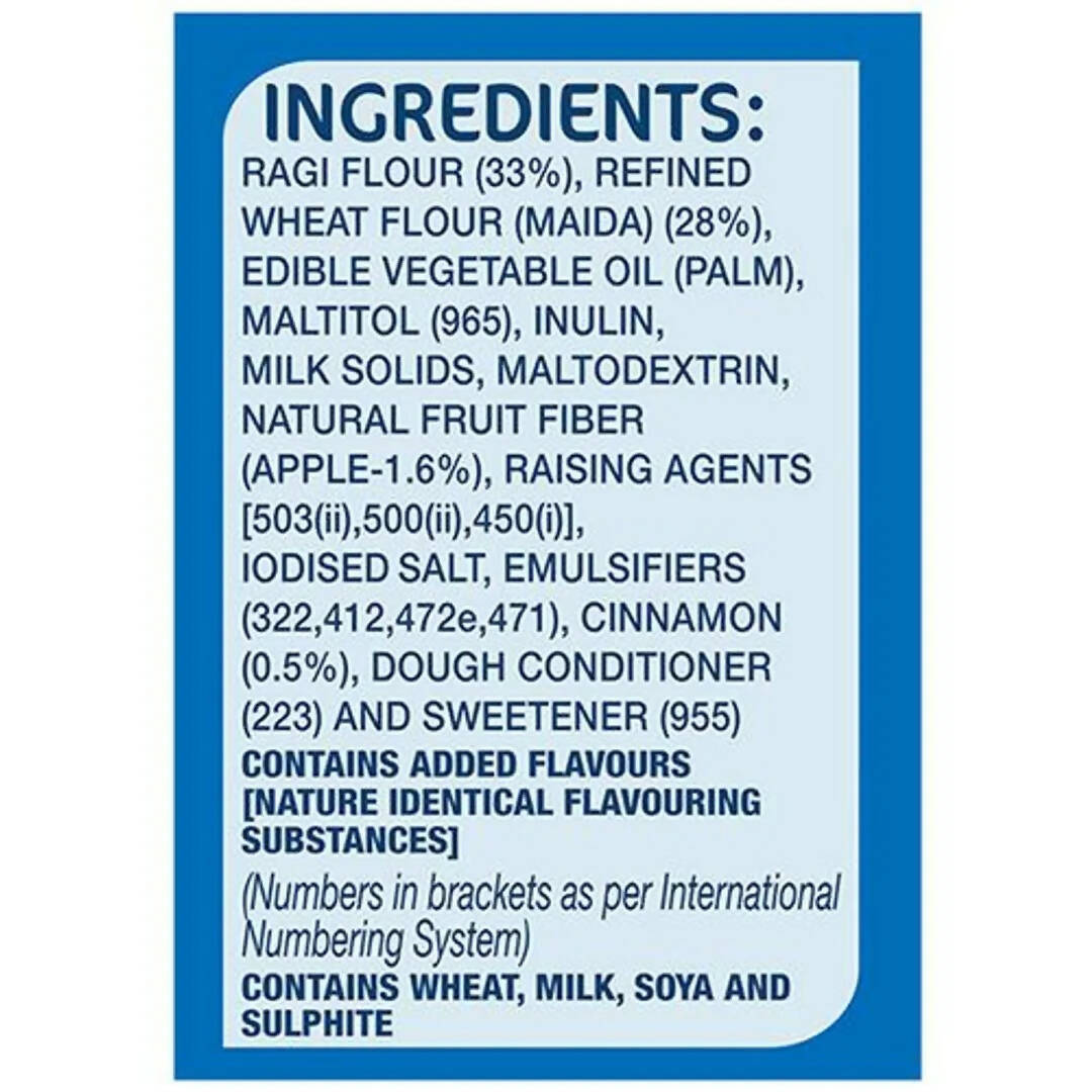 Britannia Nutri Choice Essentials Ragi Cookies - No Added Sugar | Grocsy