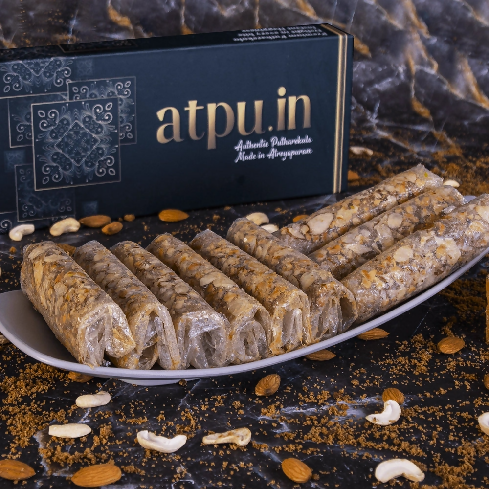 ATPU’s Exotic Special Dry Fruits Putharekulu - Dates (Celebrity Choice) | Grocsy