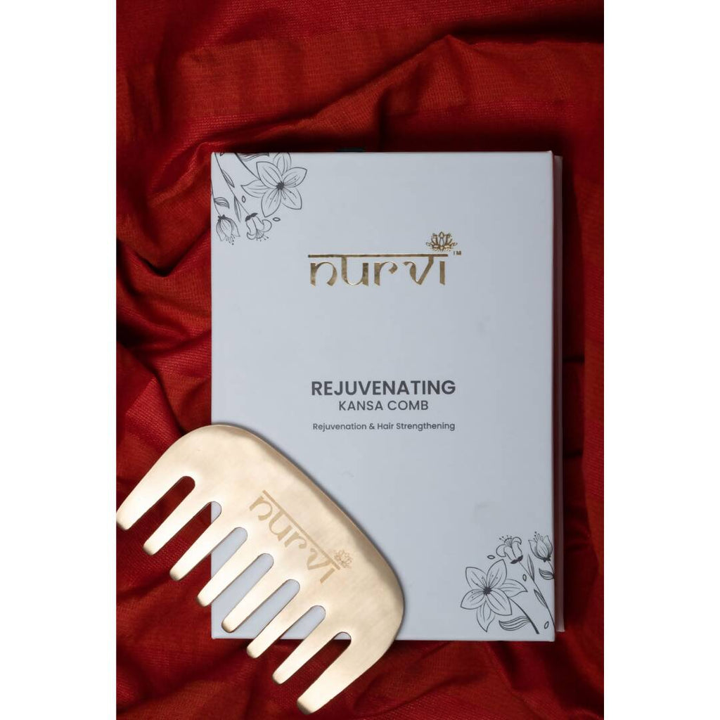 Nurvi Rejuvenating Kansa Comb | Grocsy