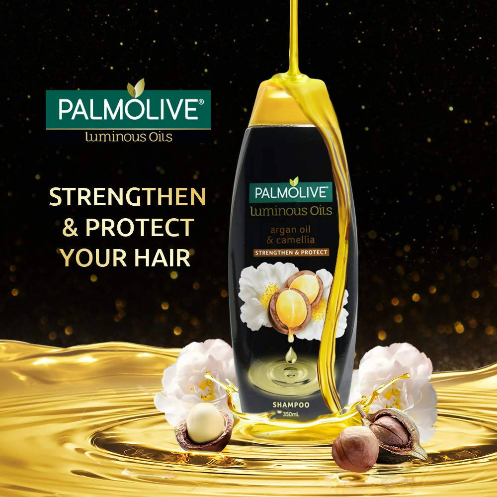 Palmolive Luminous Oil Argan Oil & Camelia Shampoo | Grocsy