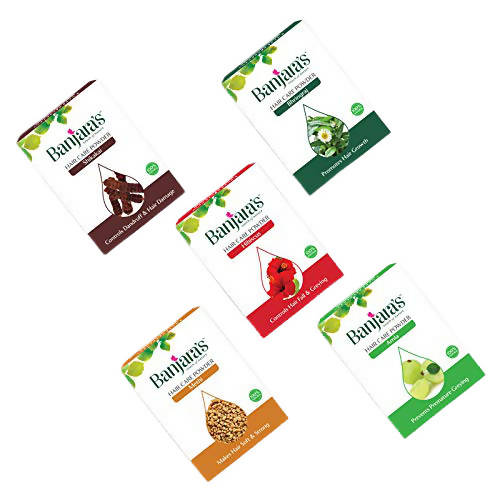 Banjara's Hair Care Powder Combo Pack | Grocsy
