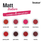 Inatur Lip and Cheek Tint Cool Fushia | Grocsy