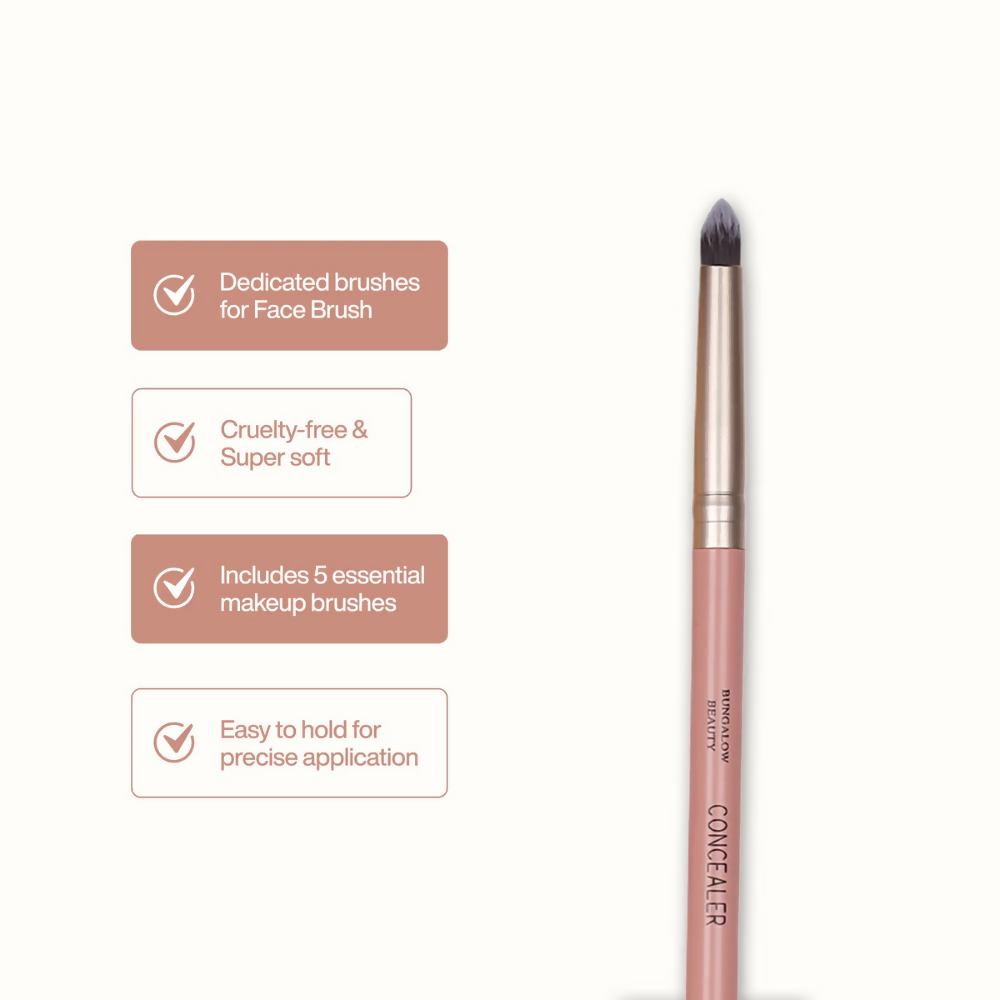 BUNGALOW BEAUTY Concealer Brush | Grocsy