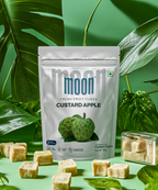 Moon Freeze Dried Custard Apple Cubes | Grocsy