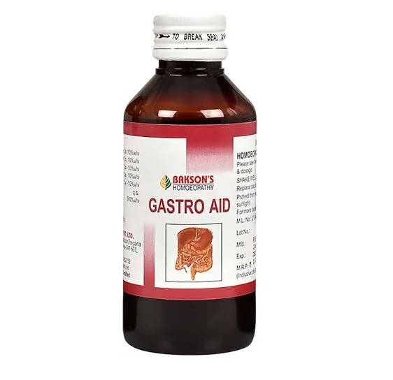 Bakson's Homeopathy Gastro Aid Syrup | Grocsy