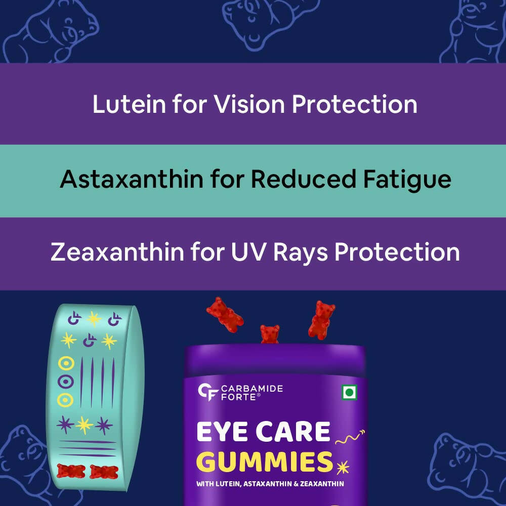 Carbamide Forte Eye Care Gummies - Cranberry Flavor | Grocsy