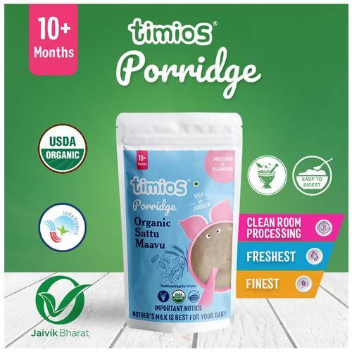 Timios Organic Sattu Maavu Porridge | Grocsy