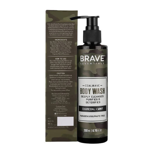 Brave Essentials Coalwave Body Wash | Grocsy
