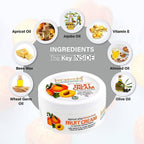 Aaryanveda Apricot Whip Fruit Moisturising Cream | Grocsy