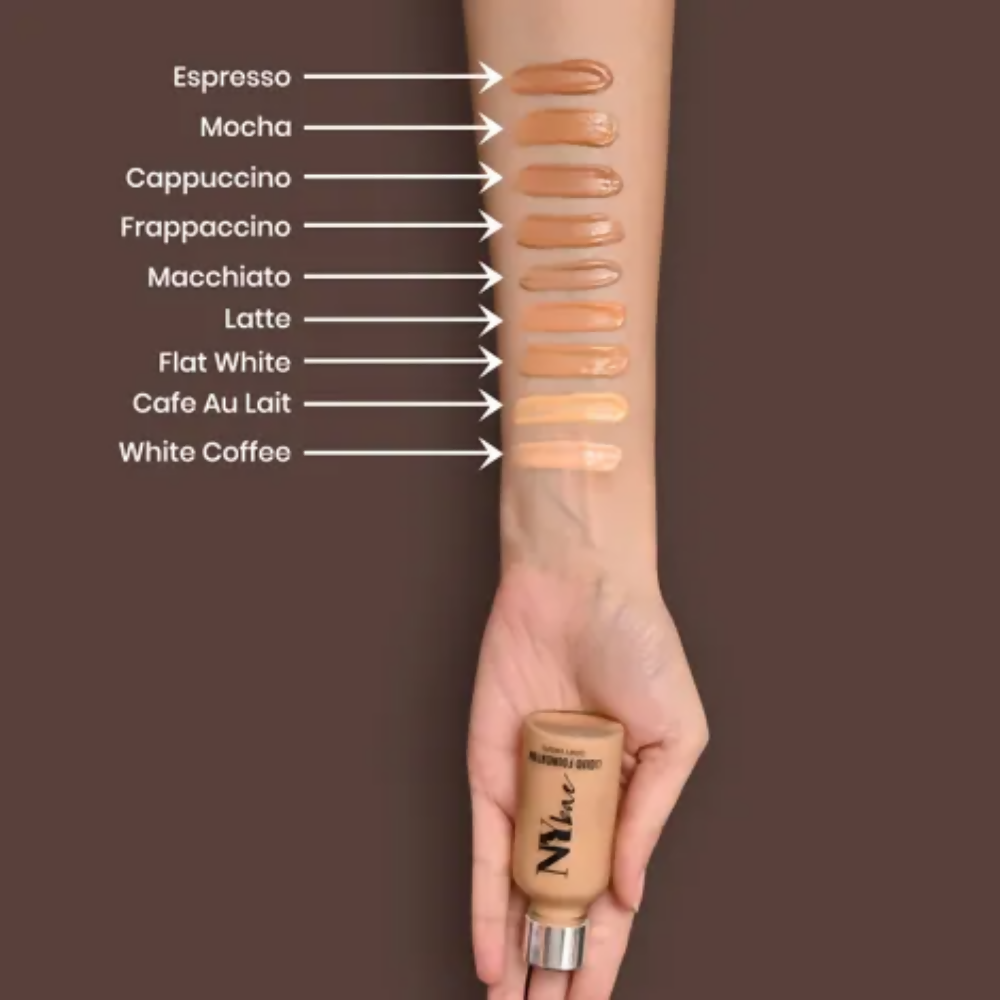 NY Bae Dewy Drops Foundation - Cafe Au Lait 9 | Grocsy