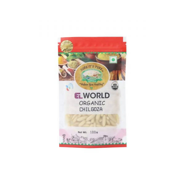 El World Organic Chilgoza (Pine Nuts) | Grocsy