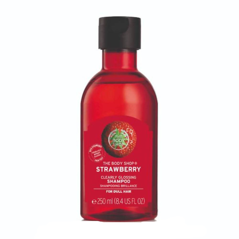 The Body Shop Strawberry Clearly Glossing Shampoo | Grocsy
