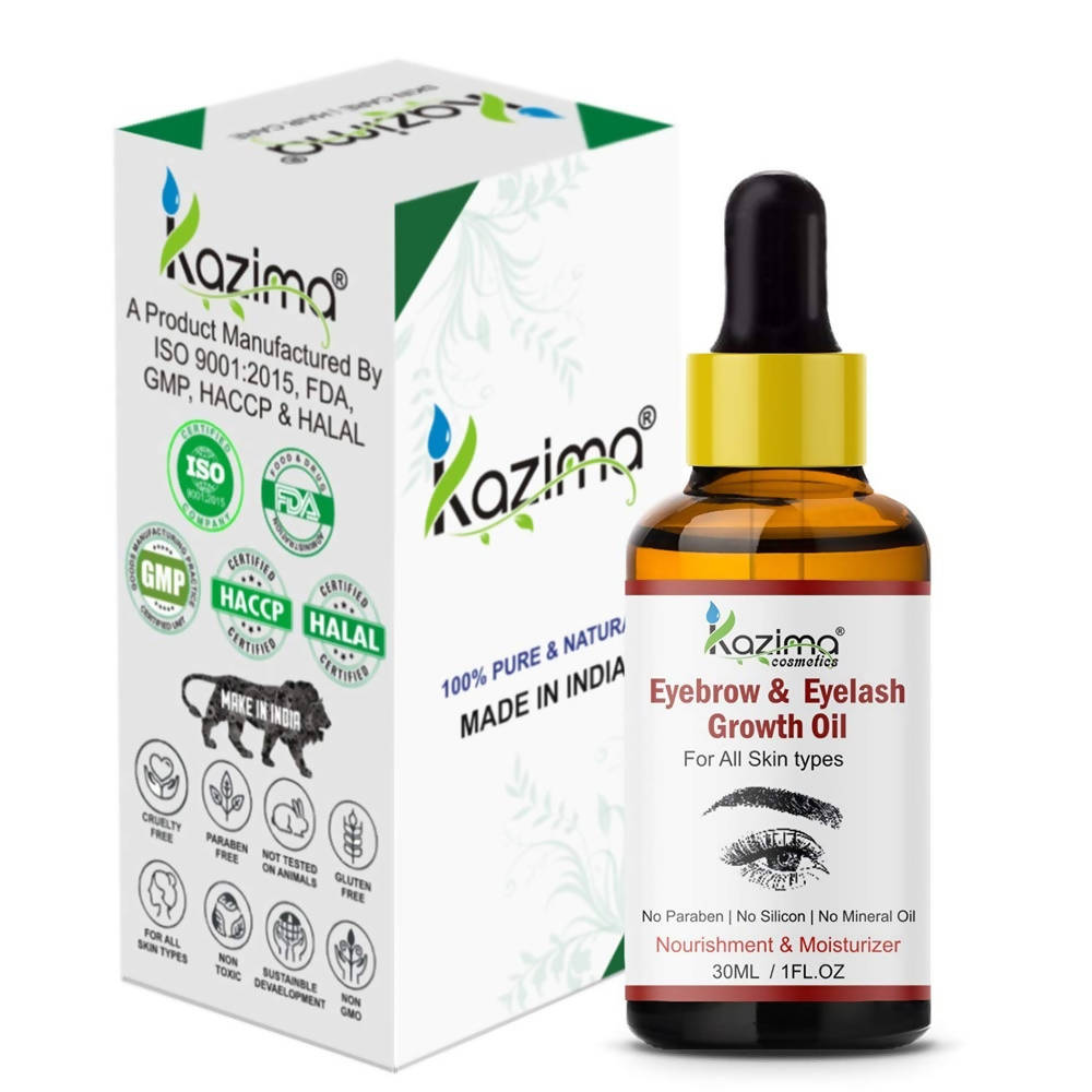 Kazima Eyebrow & Eyelash Growth Oil | Grocsy