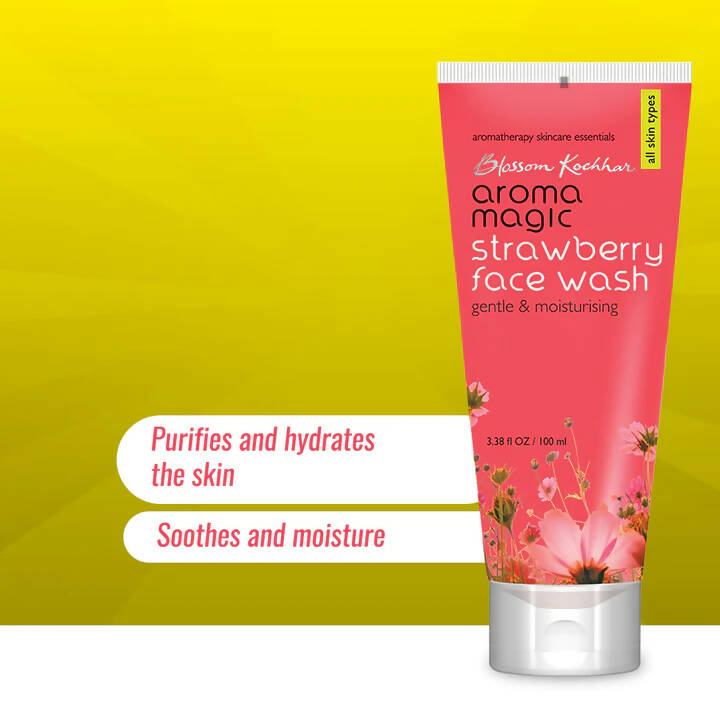 Blossom Kochhar Aroma Magic Strawberry Face Wash | Grocsy