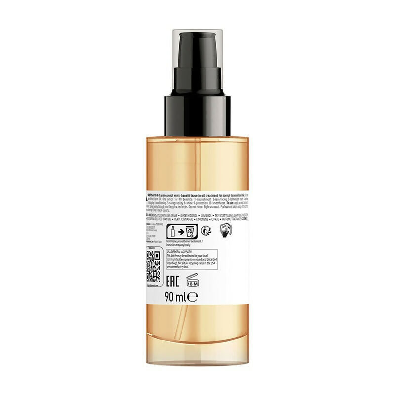 L'Oreal Paris Absolut Repair 10-In-1 Multi-Benefit Hair Serum Oil | Grocsy