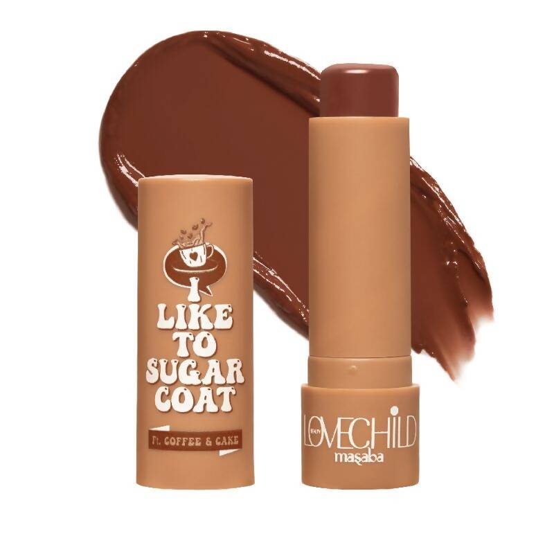 LoveChild By Masaba Gupta Lip Balm - I Like To Sugar Coat Coffee Cake | Grocsy