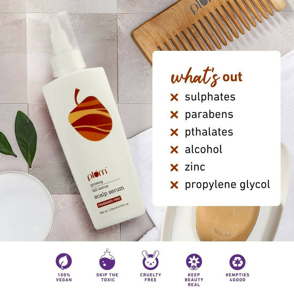 Plum Ginseng Fall Rescue Scalp Serum | Grocsy