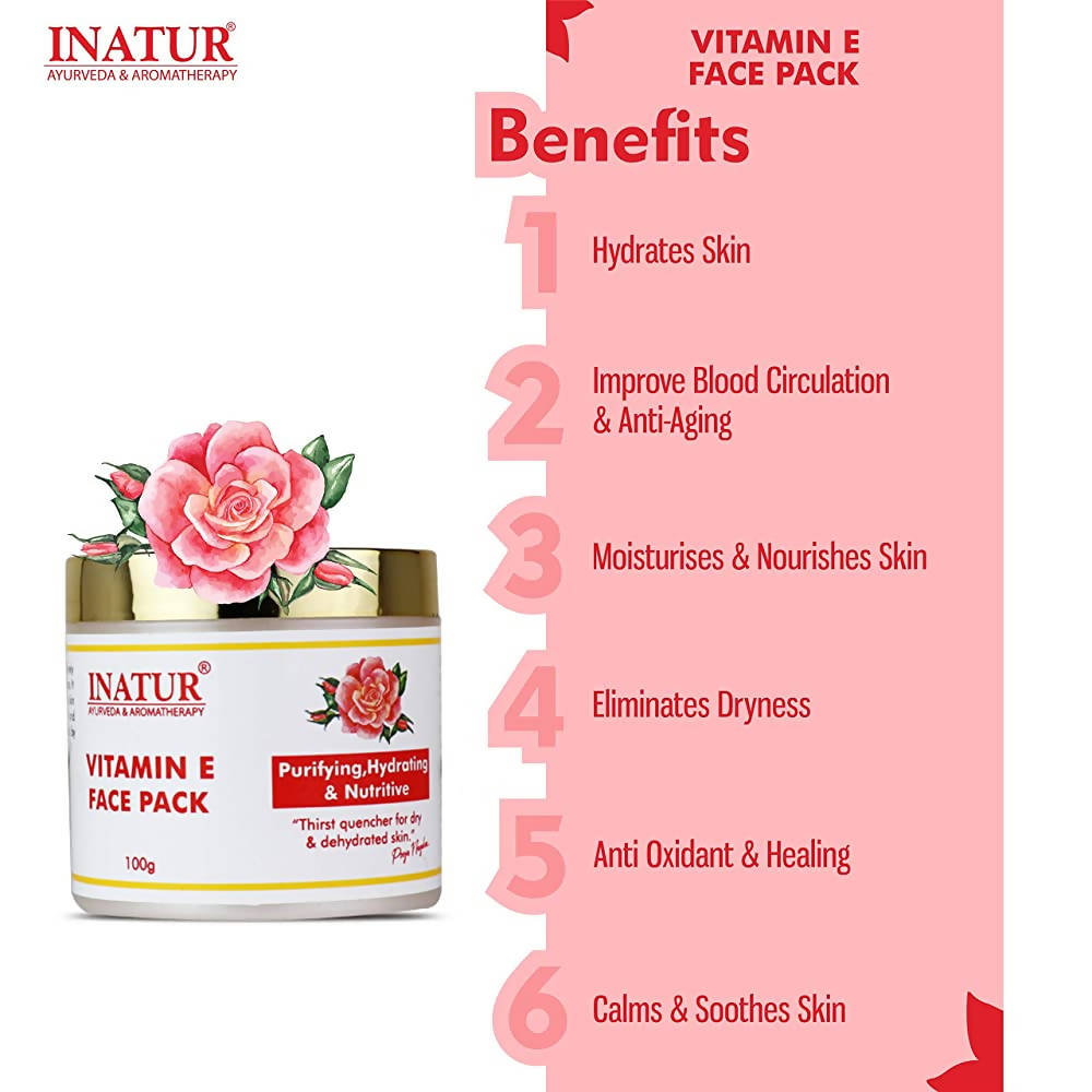 Inatur Vitamin E Face Pack | Grocsy