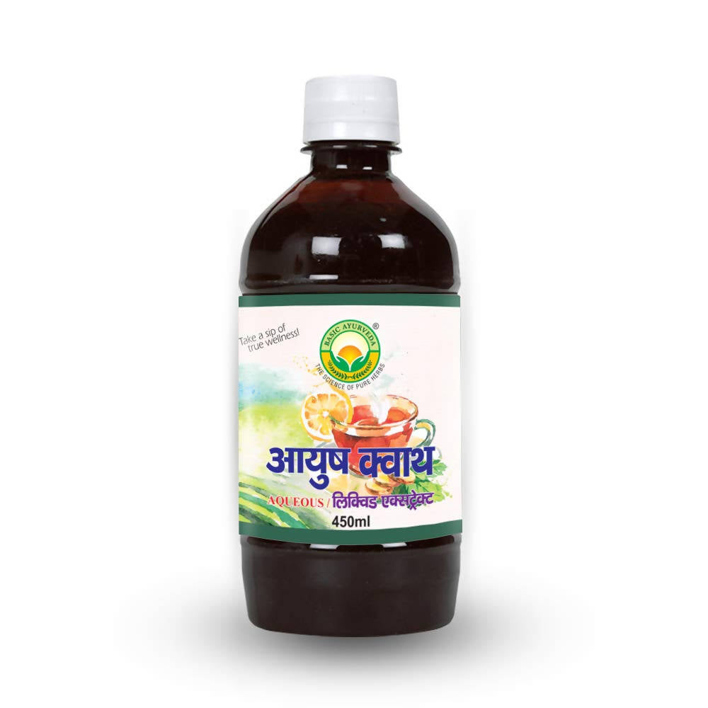 Basic Ayurveda Ayush Kwath Liquid Extract | Grocsy