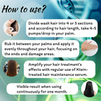 Ktein 100% Plant Based Treated Hair Maintenance Serum | Grocsy