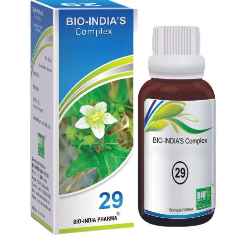Bio India Homeopathy Complex 29 Drops | Grocsy