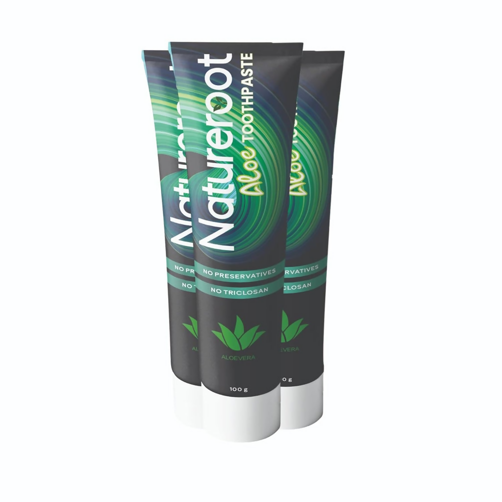 Herbs & Hills Natureroot Aloe Toothpaste | Grocsy