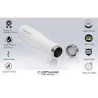 CASPIAN /// Aqua Stainless Steel Water Bottle | Grocsy