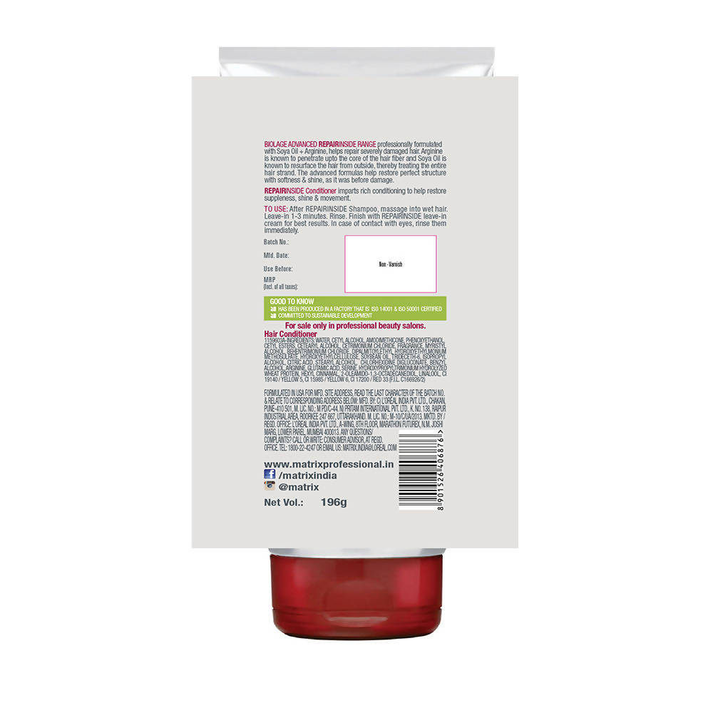 Matrix Biolage Advanced Repairinside Hair Conditioner | Grocsy