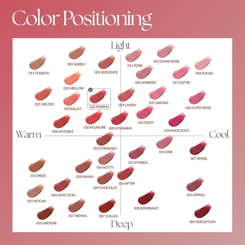 MUZIGAE MANSION Objet Liquid Lip Stain - 022 Pairing | Grocsy