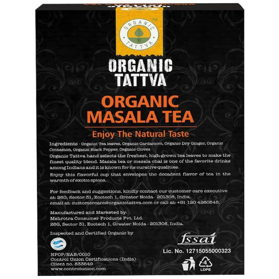 Organic Tattva Masala Tea | Grocsy