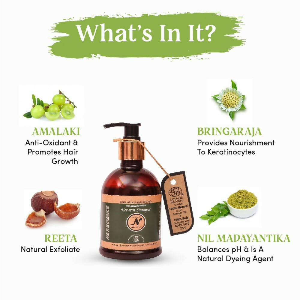 Herbcience Hair Nourishing Pro-V Keratin Shampoo | Grocsy