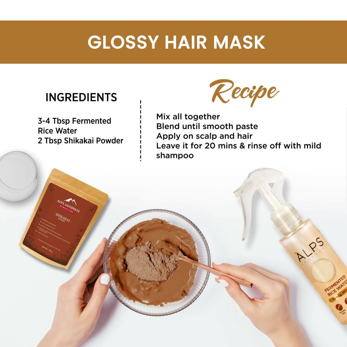 Alps Goodness Fermented Rice Water For Hair & Skin | Grocsy