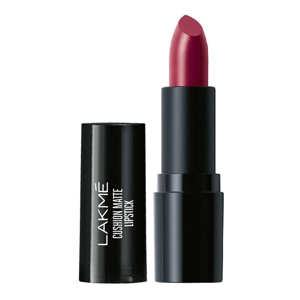 Lakme Cushion Matte Lipstick - Plum Obsession | Grocsy