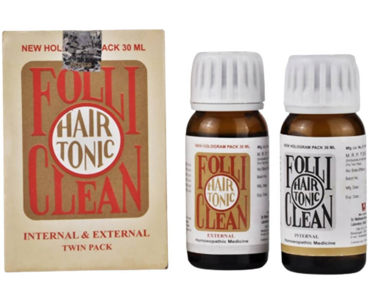 Dr. Wellmans Homeopathy Folli Clean Hair Tonic Combo | Grocsy