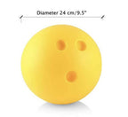 Kipa Big Size Plastic Blue Bowling Set 6 Pins 2 Balls Large Bowling Toy for Kids Multi Color with Smart Chain Carry Case | Grocsy