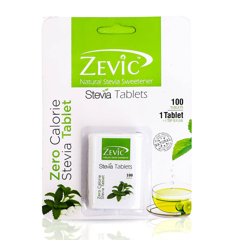 Zevic Stevia White Tablets | Grocsy