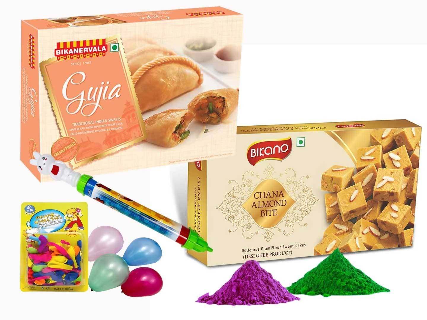Bikano Chana Almond Bite with Holi Gujia | Grocsy