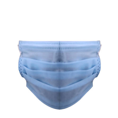 Hacer 3 Ply Non Surgical Disposable Face Mask With Nose Pin | Grocsy