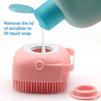 Bronson Professional Silicone Shower Scrubber Exfoliating Bath Brush | Grocsy